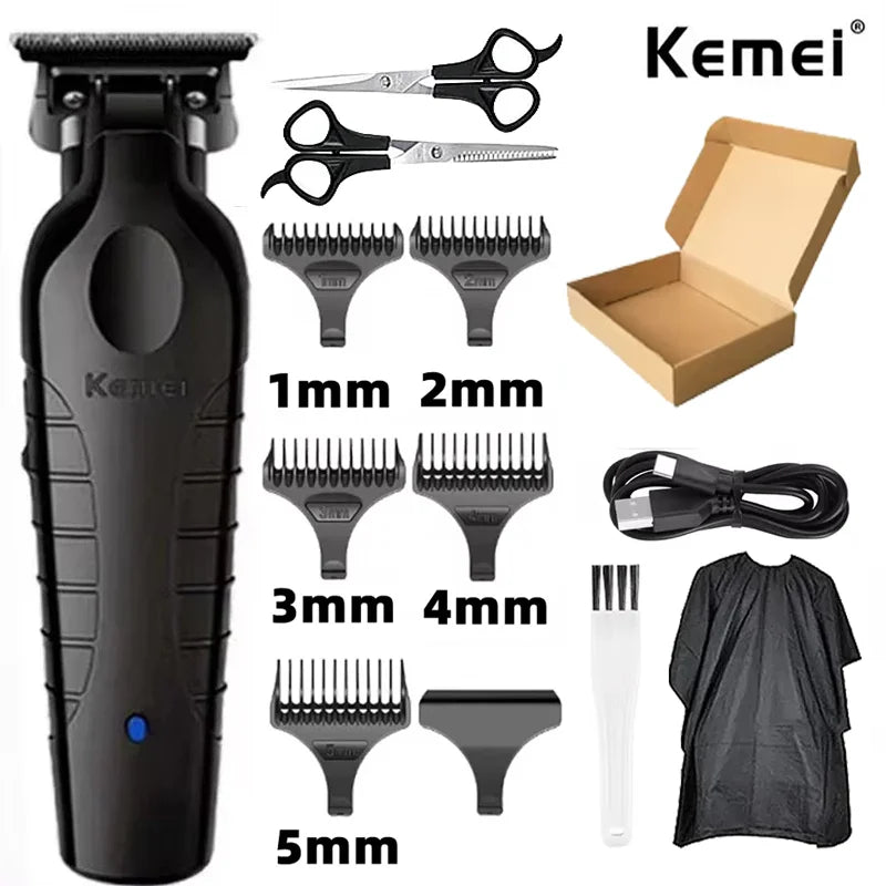 Kemei KM-2299 KM-2024 Professional Men’s Hair Clipper Kit Electric Shaver Male Hair Cutting Machine Trimmer Machine Hair Trimmer